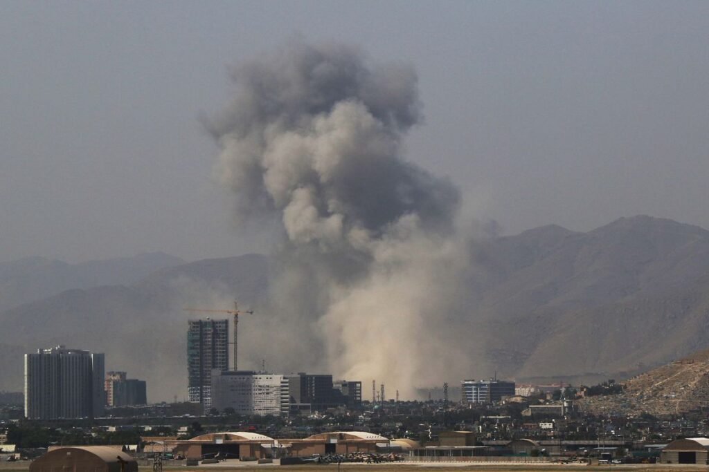 rockets hit Kabul leaving 8 dead &31 wounded