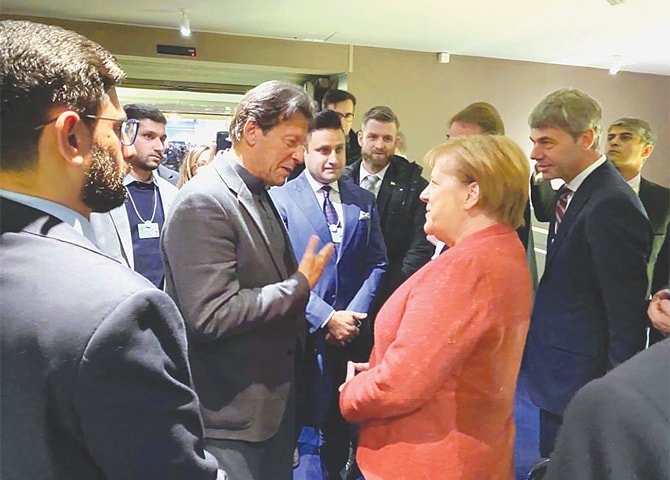 Merkel, Johnson discuss regional security with PM Khan amid change in afghanistan