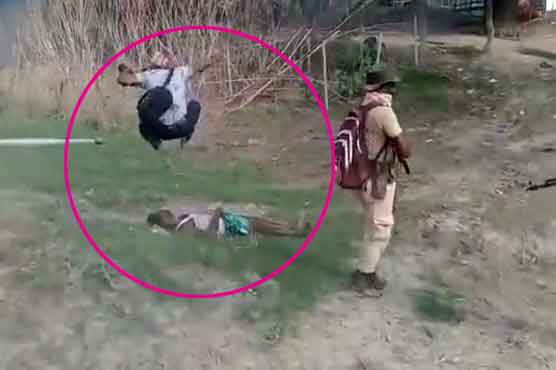 Shocking: Video of Indian cops beating Assam Muslims goes viral, social media slams Modi govt