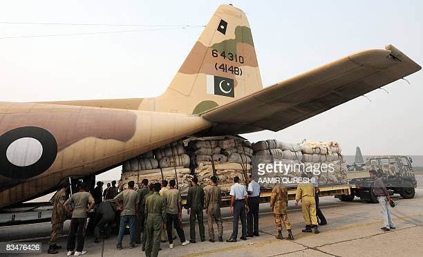 Pakistan sending 3-C-130s to afghanistan loaded with medicines and food items