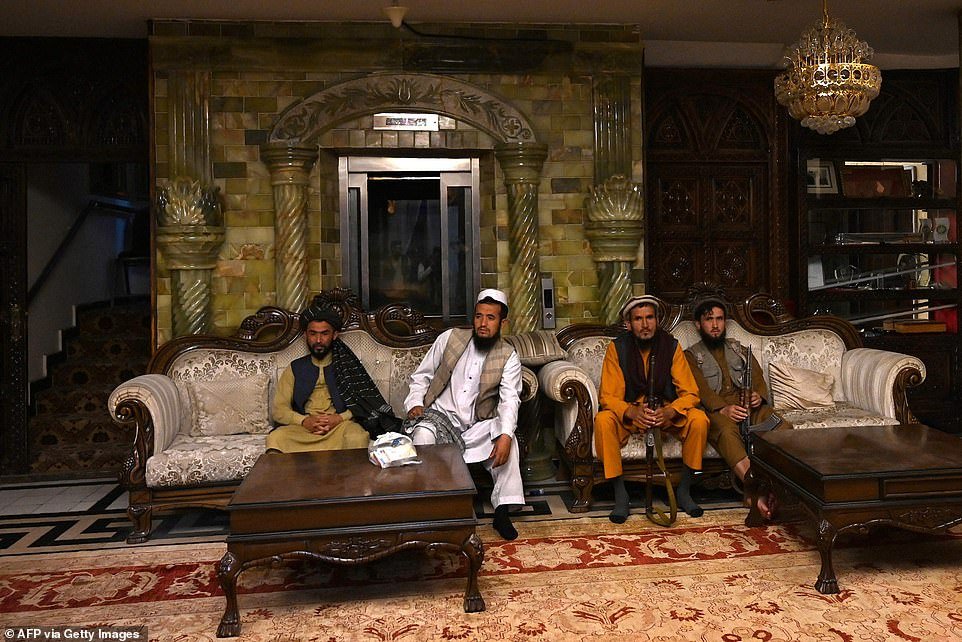 Taliban make themselves at home in Abdul Rashid Dostum’s Kabul mansion