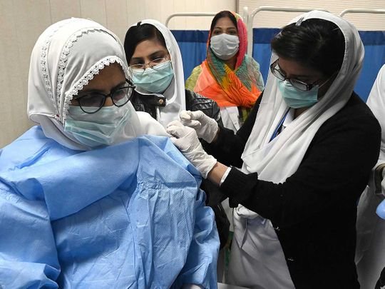 50m Pakistanis have received at least one Covid vaccine dose, says Asad Umar