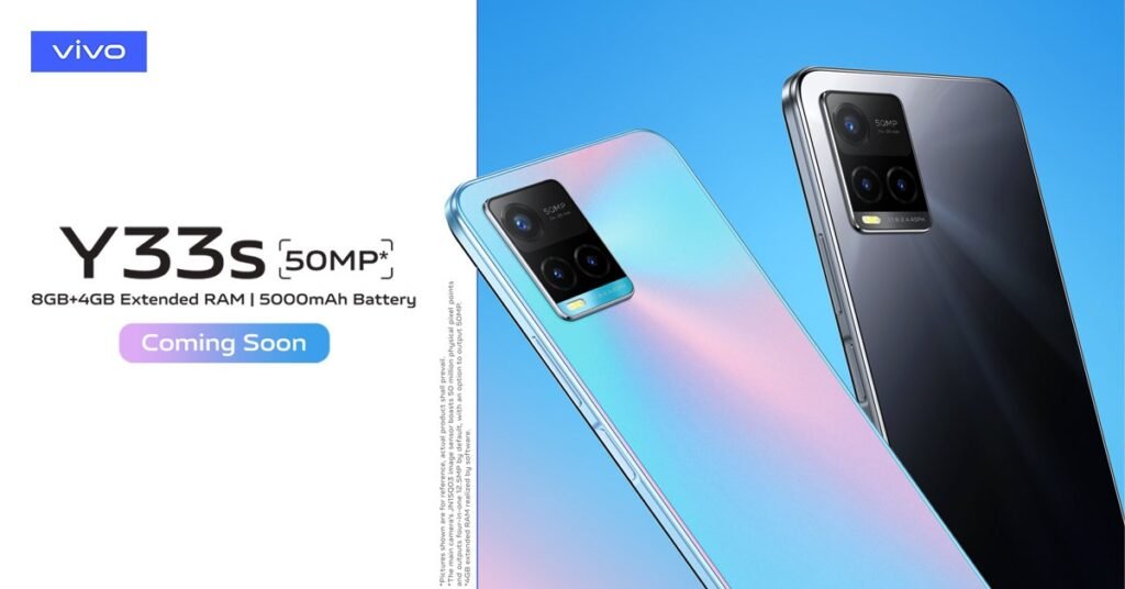 Vivo launching its new smartphone “Y33s” on 28th of Sept
