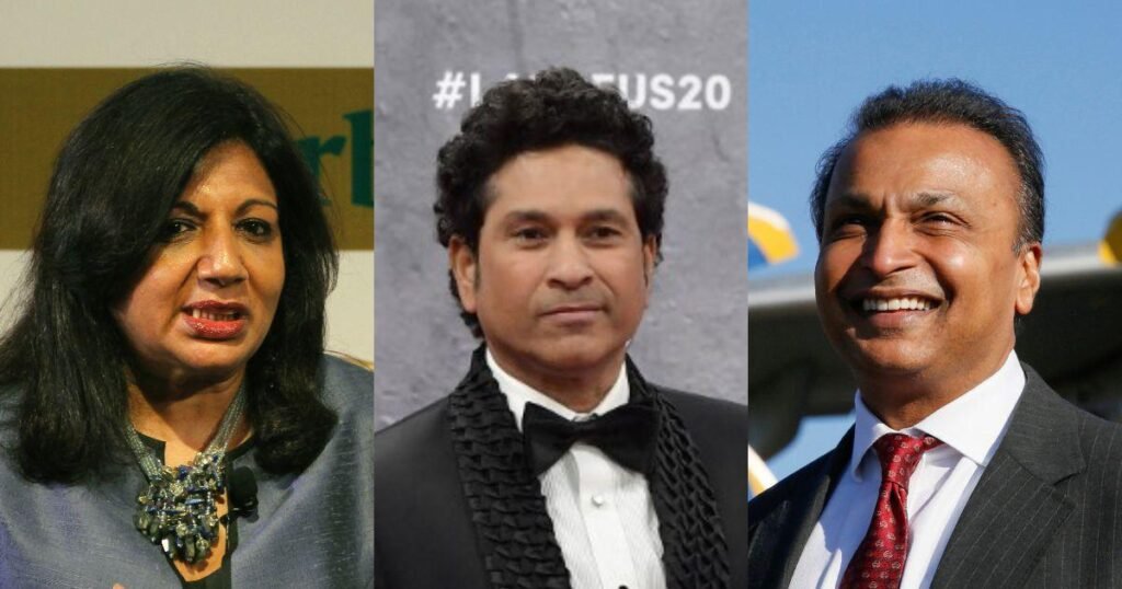 Sachin Tendulkar and Anil Ambani among 300 Indians named in Pandora Papers