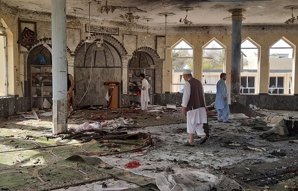Over 50 killed as blast targets mosque in Afghanistan’s Kunduz