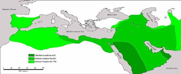 Caliphates and Sultanates of Muslims