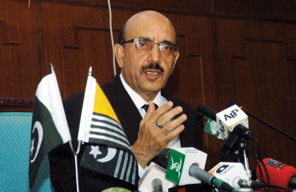 Out of Muzzafarabad & into Washington: Pakistan embassy receives Sardar Masood Khan’s nomination papers