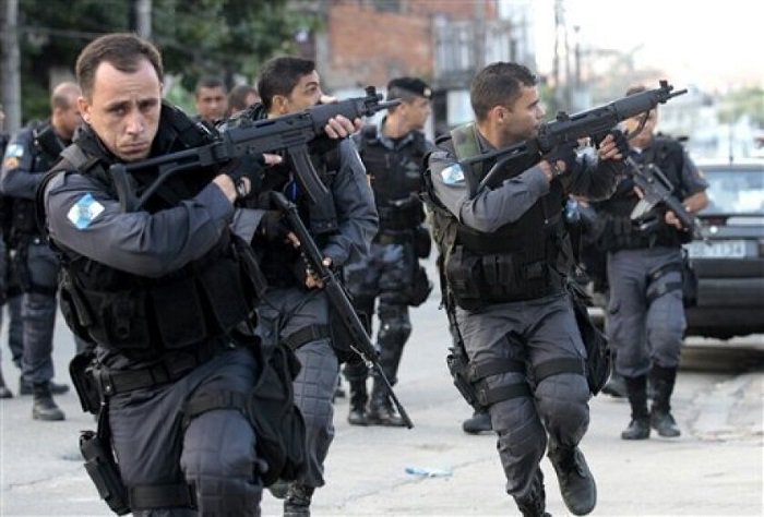 massacre in brazil: police finds dead bodies of armed men in suburbs of rio de janeiro