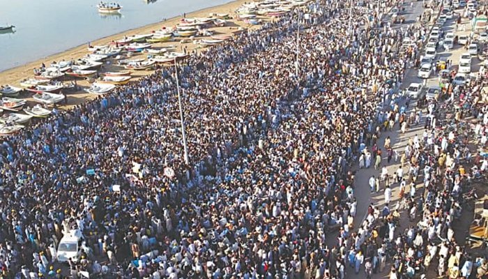 protesters in gwadar call off month-long sit-in after successful talks with govt