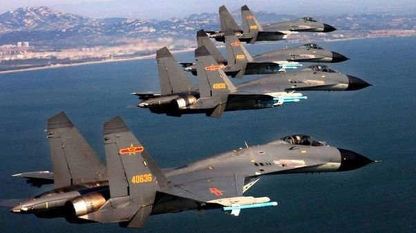 chinese warplanes fly in taiwan’s air space despite US-Japan naval drill in Philippine Sea