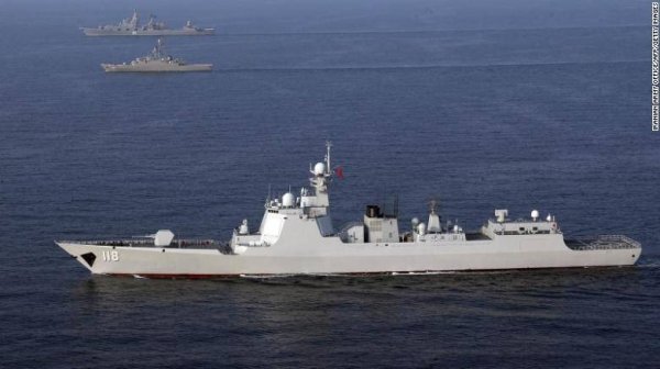 Russia, china and iran initiate joint naval and air drills in indian ocean