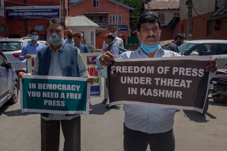 media bodies slam ‘coup’ against kashmir press club in sri nagar