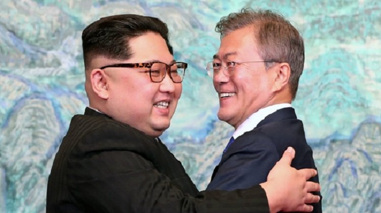 moon seeks end to war declaration between south-north koreas