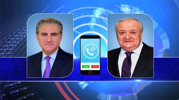 Qureshi and Uzbek FM Phone Call, Desire to Boost Bilateral Ties