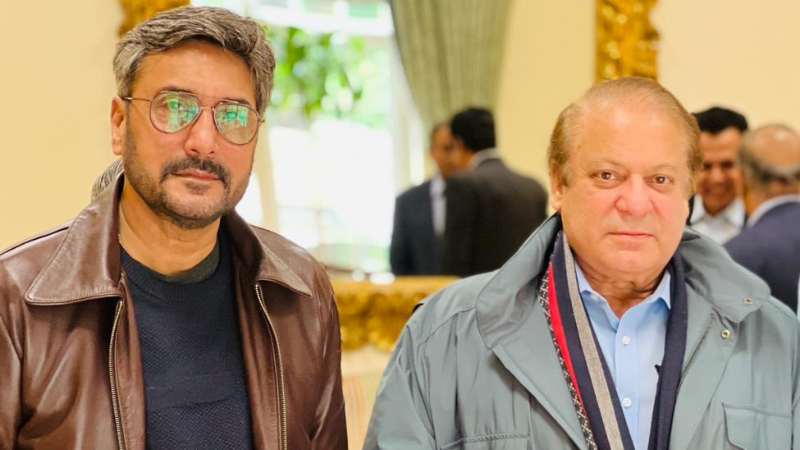 Actor Adnan Siddiqui joins PML(N) after meeting Nawaz Sharif in London