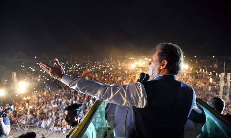 ‘My recorded video will be released if something happened to me,’ says ex-PM Khan in Sialkot rally