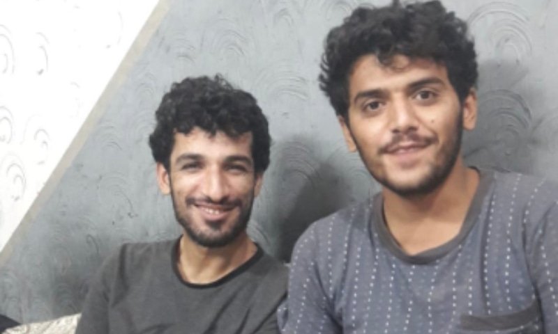 Doda Ellahi and Ghamshad,’ missing’ Baloch students, returned home