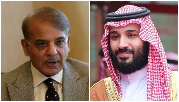 Saudi Crown Prince Invites PM Shehbaz Sharif to Future Investment Initiative Forum Shehbaz Sharif Saudi Arabia Future Investment Initiative