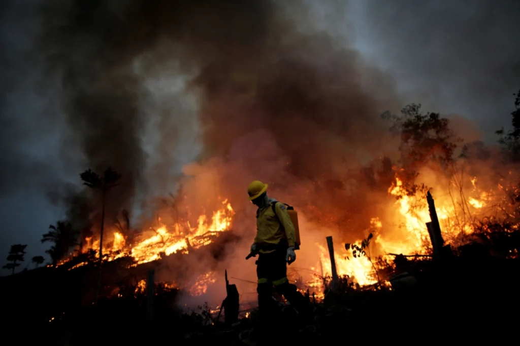 BRAZIL: MORE AMAZON FIRES SO FAR THIS YEAR THAN ALL OF 2021