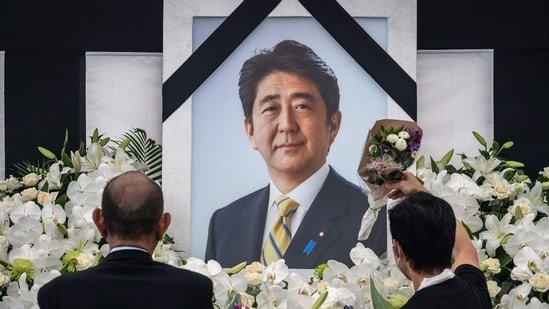 Protests as Japan honors slain ex-PM Shinzo Abe