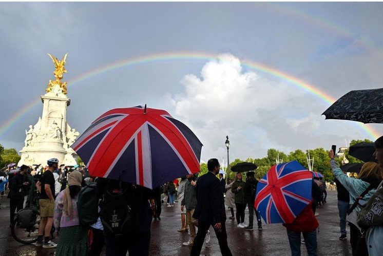 Queen Elizabeth II received a special tribute from nature upon her passing