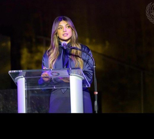 Priyanka Chopra addressed UNGA in New York as a Goodwill Ambassador for UNICEF