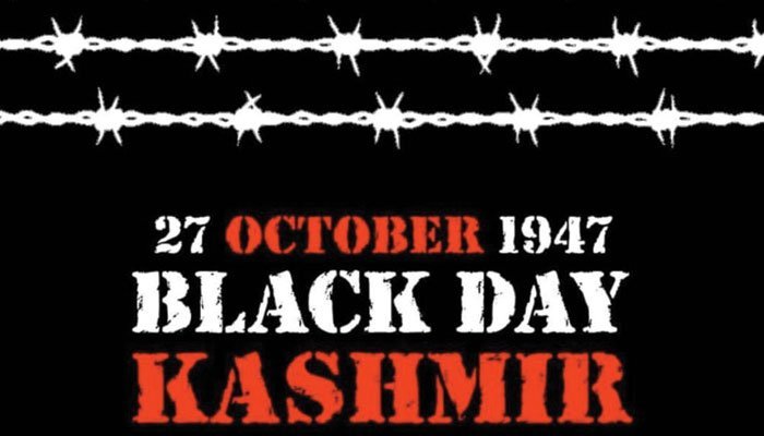Kashmiris Across the World Observing 27Oct as Black Day