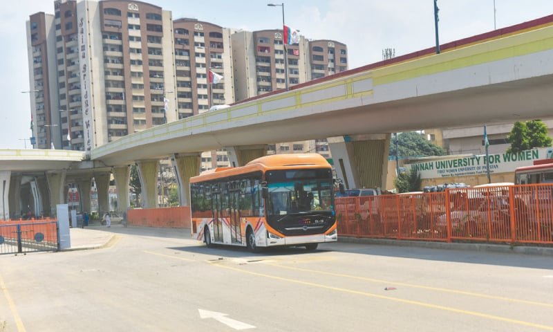 Orange Line will be integrated with Green Line BRTS: Sharjeel