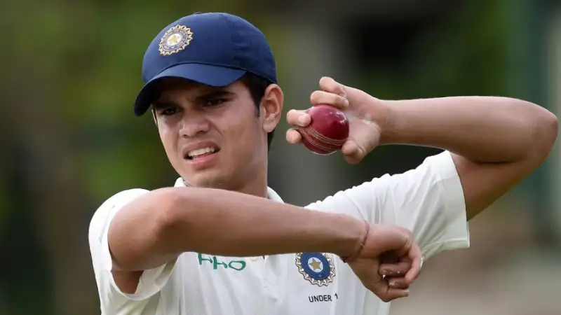 Arjun Tendulkar hits ton on first-class debut