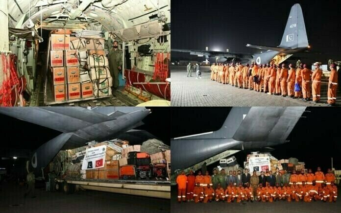 PM Shehbaz announces additional relief goods for Turkiye, Syria