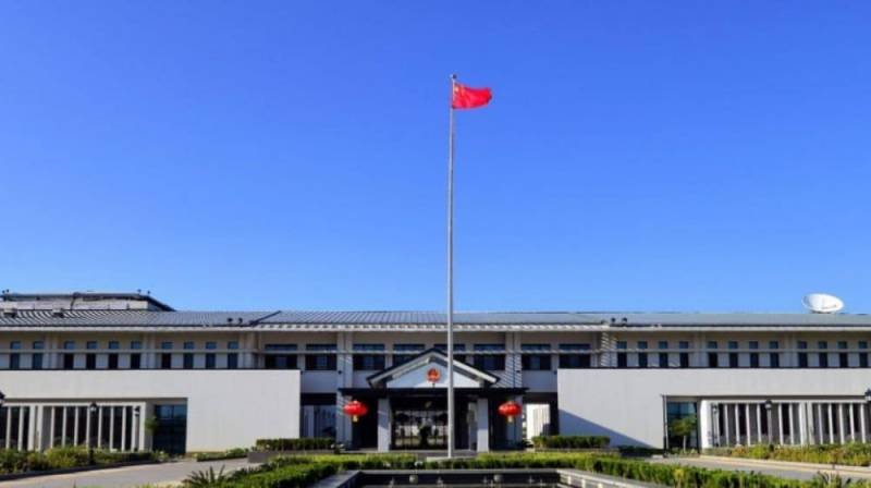 Consular section of Chinese embassy in Pakistan temporarily shut down Chinese embassy in Pakistan shuts down temporarily due to technical issues.