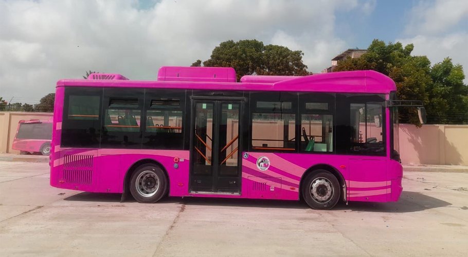 Hyderabad’s pink bus service to be launched on Feb 18 Pink Bus Service to be launched in Hyderabad