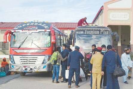 Speed Trackers for Quetta-Karachi Busses