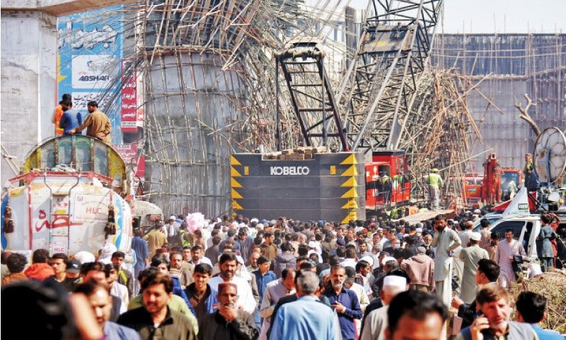 Another incident Within 1 Week at Islamabad’s Bhara Kahu Flyover