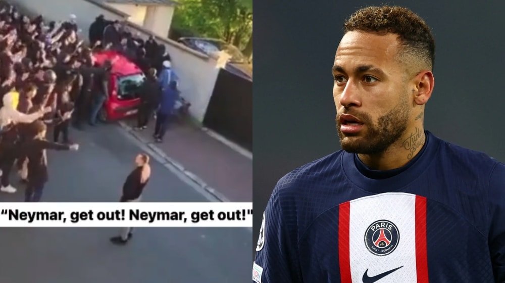 Angry PSG Fans Protest Outside Neymar’s House, Demand He Leaves Club