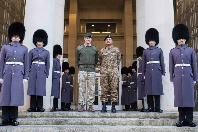 General Patrick Sanders will also participate in other high-profile meetings in Pakistan with senior military and civilian officials to promote defense cooperation.