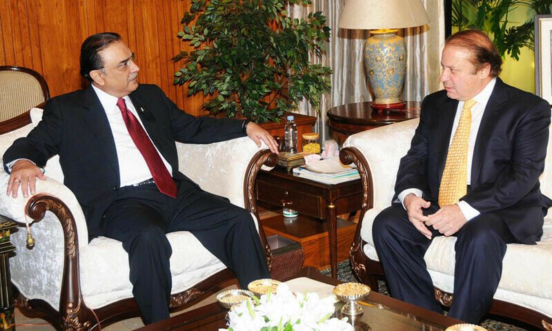 Nawaz Sharif and Asif Zardari agree on caretaker arrangement: Sources