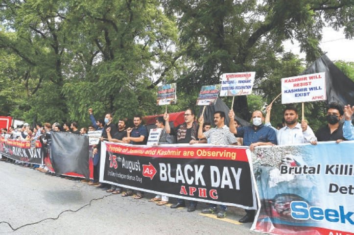 Kashmiris to observe India’s independence day as Black Day