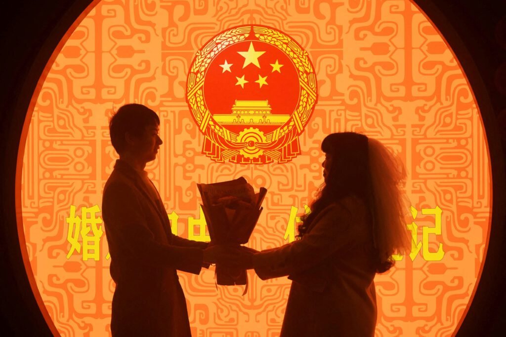 Chinese county offers cash ‘rewards’ for newlyweds if bride is under 25