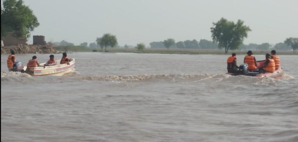 Sutlej River Floods 72 Villages in Kasur as Authorities Declare High Alert