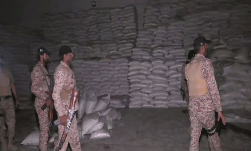 Rangers Seize Millions Worth of Sugar in Crackdown on Hoarding in Karachi