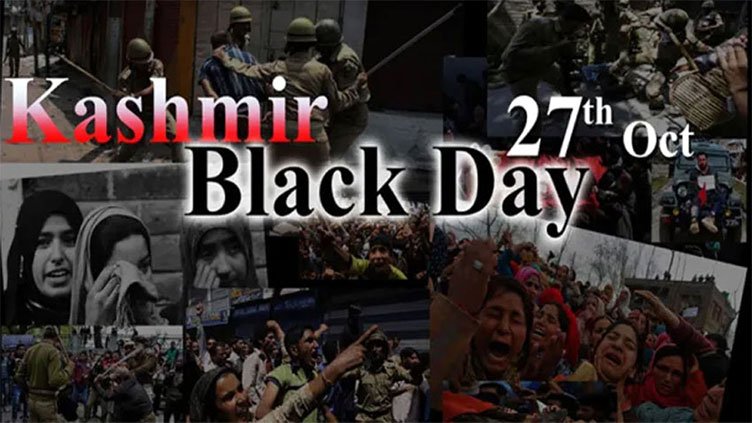 Global Observance of Black Day by Kashmiris