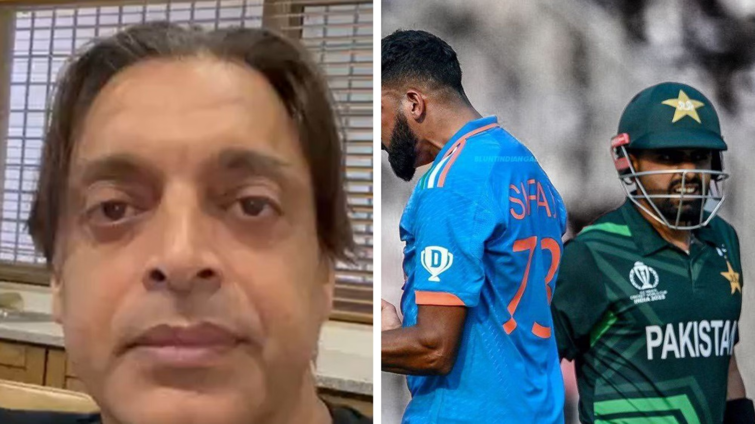 Shoaib Akhtar Criticizes Pakistan’s Batting Collapse in World Cup Showdown Against India