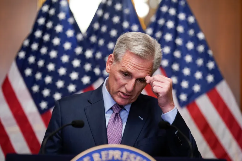 US House Speaker Kevin McCarthy removed from role in unprecedented vote