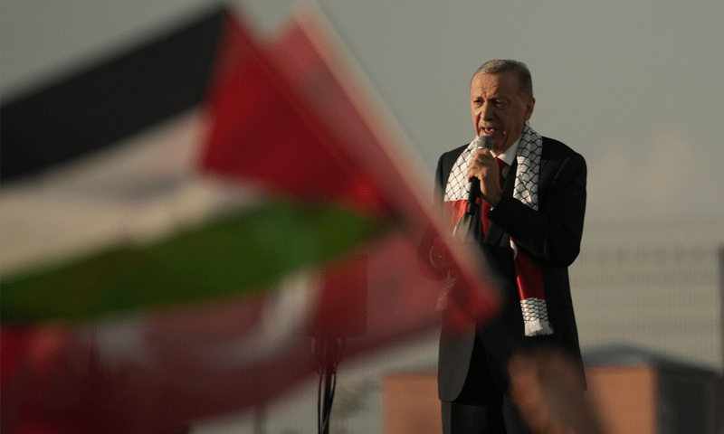 Israel recalls diplomats, asks citizens to leave Turkey after Erdogan decries ‘war crimes’ in Gaza