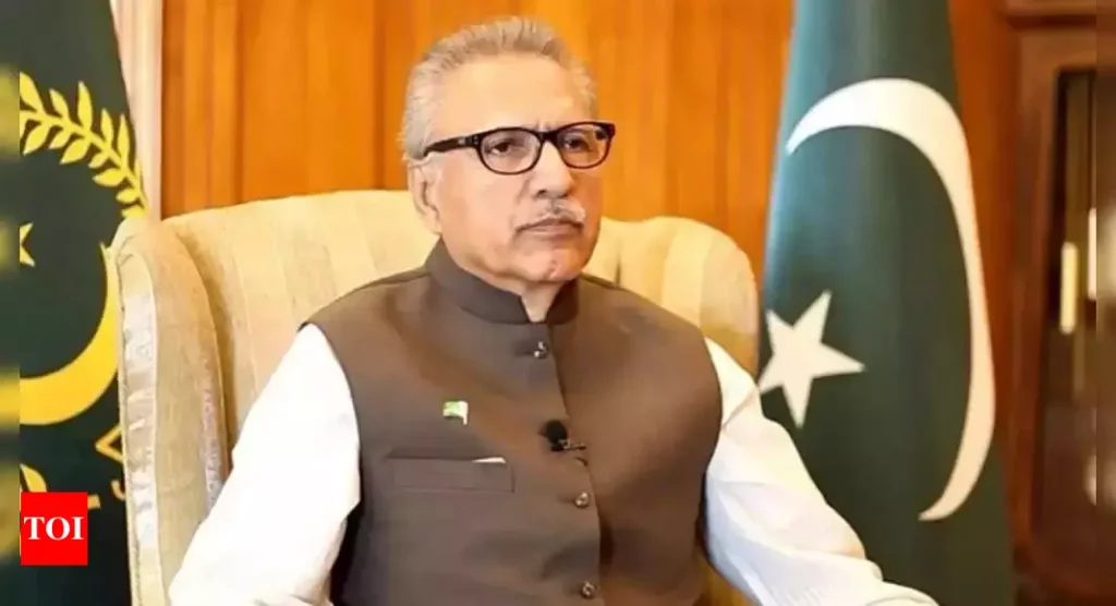 President Arif Alvi Announces No Elections in January