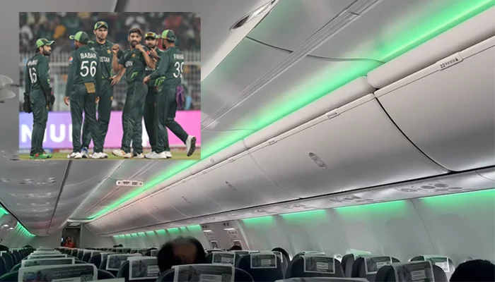 Special Plane Decorated for Pakistan Cricket Team’s Trip to Kolkata by Indian Airlines