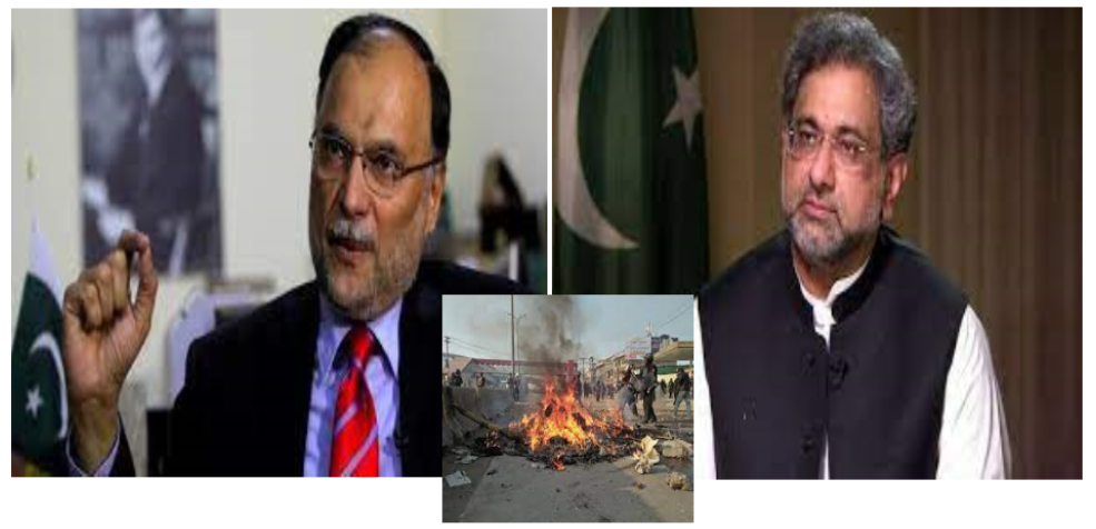 Probe Commission Summons Shahid Khaqan Abbasi and Ahsan Iqbal Over 2017 Faizabad Sit-in