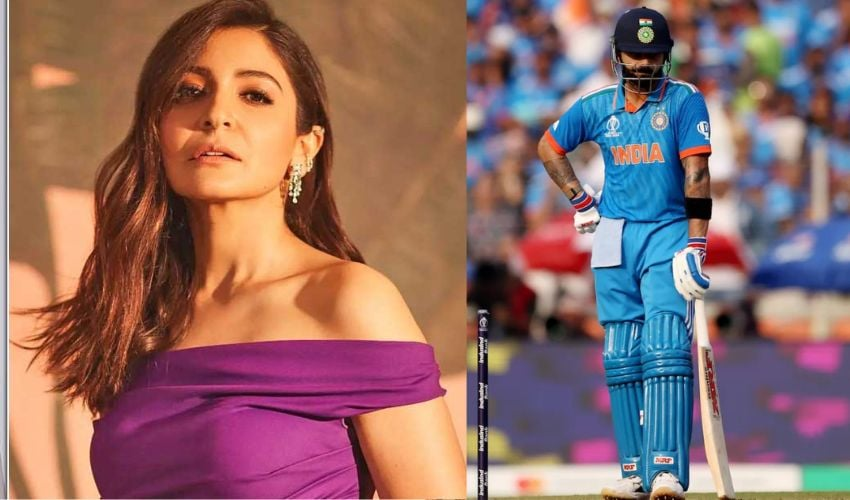 Anushka Sharma Left Shellshocked After Virat Kohli’s Dismissal In IND vs AUS World Cup Final