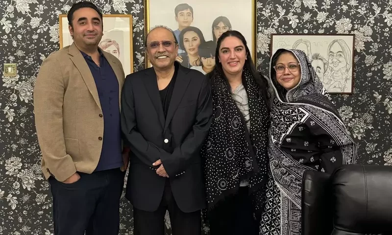 Zardari and Bilawal Quash Rumors of Differences, Share Family Photo in Dubai